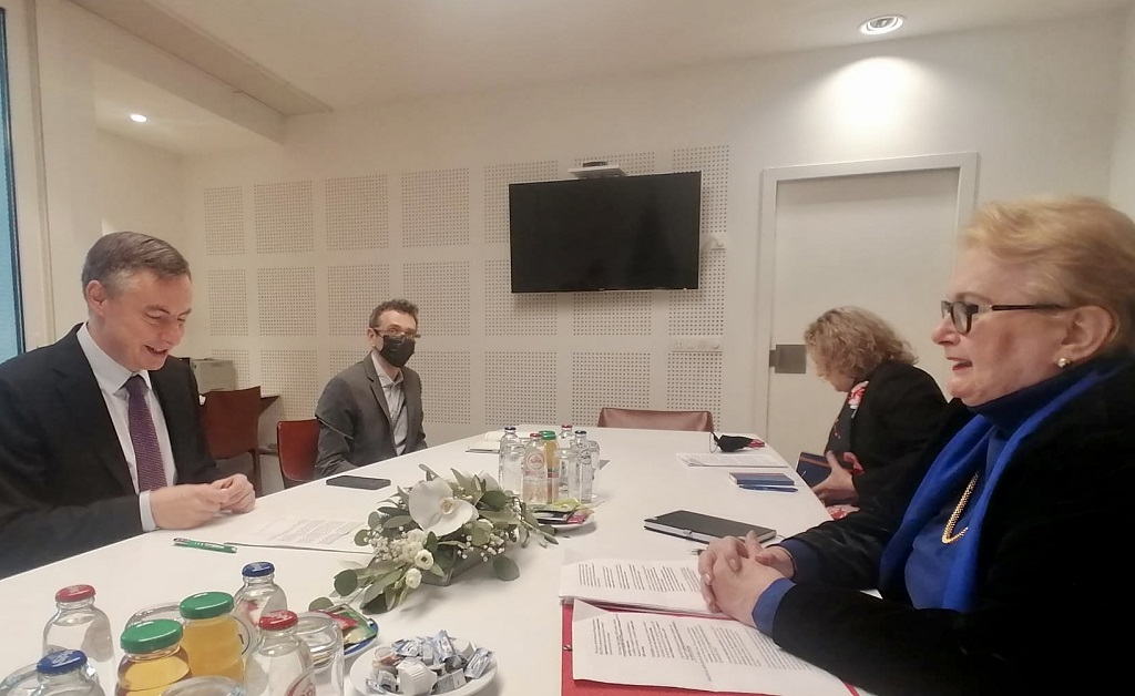 Turković sa potpredsjednicima EP i izvjestiocem za BiH