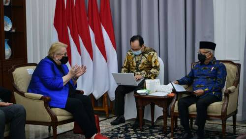 Turković se potpredsjednikom Indonezije: Nastaviti rad na unapređenju ekonomske i političke saradnje