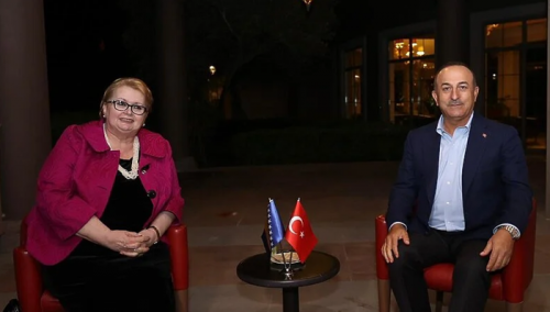 Turković se susrela sa turskim ministrom vanjskih poslova