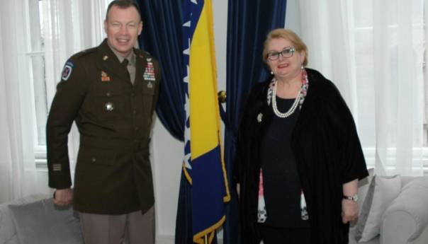 Turković zahvalila Folkestadu za napore i podršku NATO-a Bosni i Hercegovini