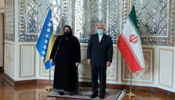 Turković-Zarif: Nastaviti jačati saradnju BiH i Irana
