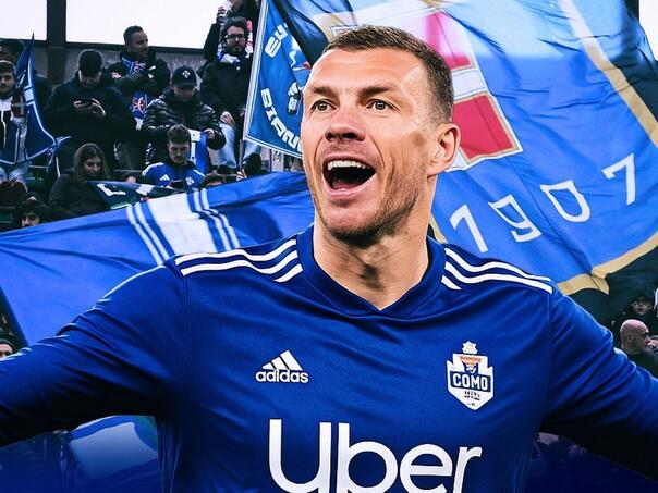 Turski mediji: Edin Džeko prelazi u Como