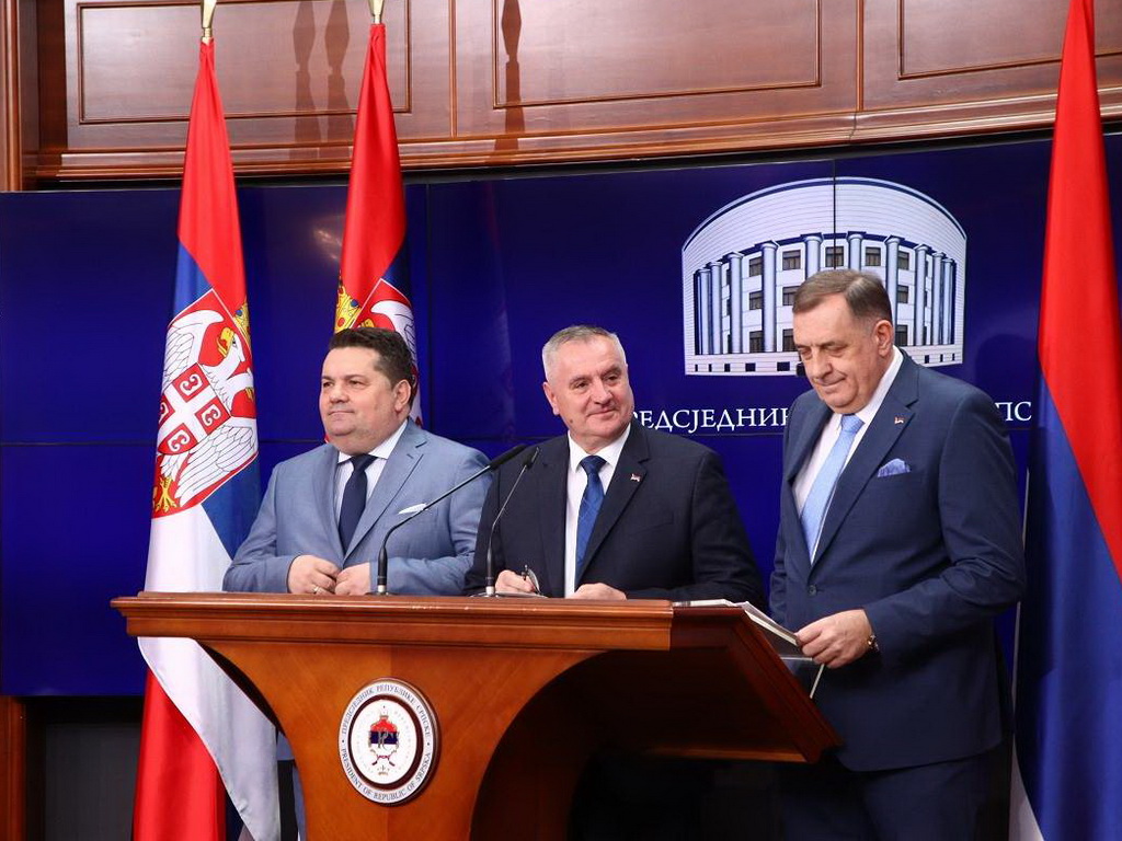 Tužilaštvo BiH obustavilo istragu protiv Dodika, Viškovića i Stevandića