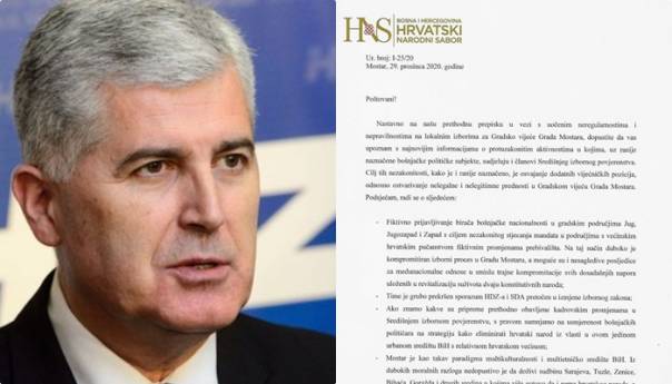 Tužilaštvu BiH podnesena prijava protiv CIK-a, Čović najavio osporavanje izbora u Mostaru