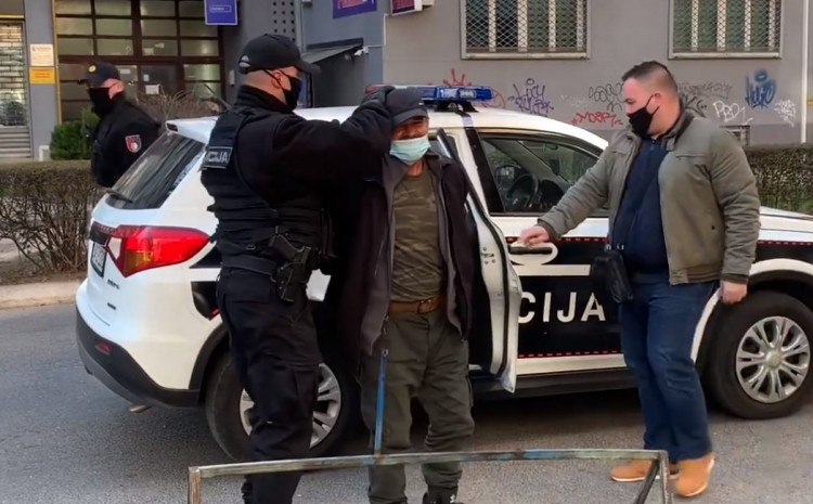 Tužilaštvu predat muškarac koji je bacio bombu u Sarajevu