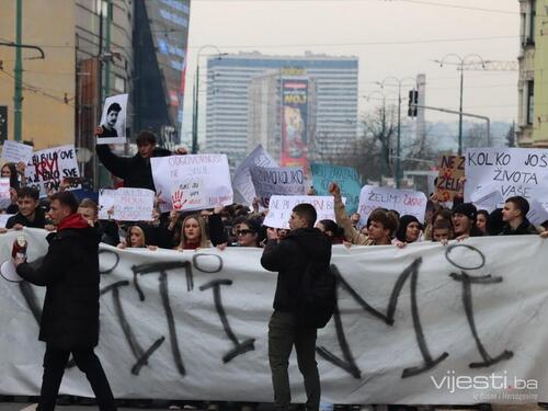 Tužiteljica htjela primiti predstavnike protesta: Niko se nije izjasnio kao organizator