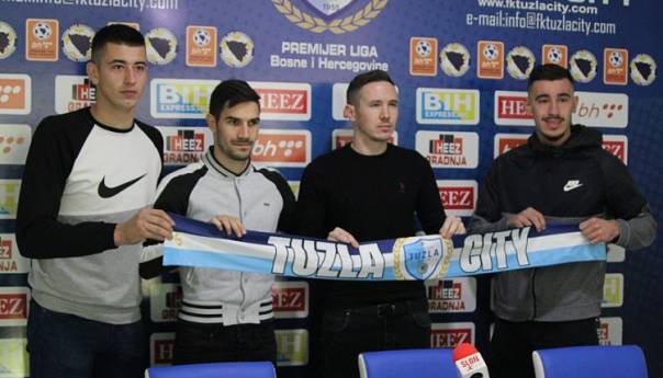 Tuzla City predstavio četiri nova igrača