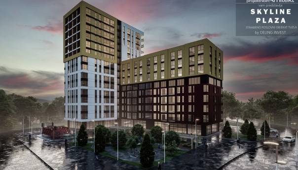 Tuzla dobija 'Skyline Plazu' sa oko 200 stambenih jedinica