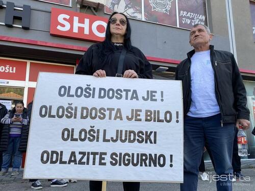 Tuzla: Počeo protest građana zbog jezivog iskorištavanja maloljetnica