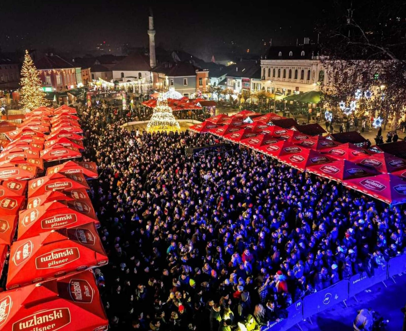 Tuzla spremna za doček Nove godine