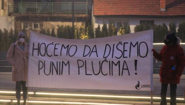 Tuzlaci i danas udišu opasan zrak