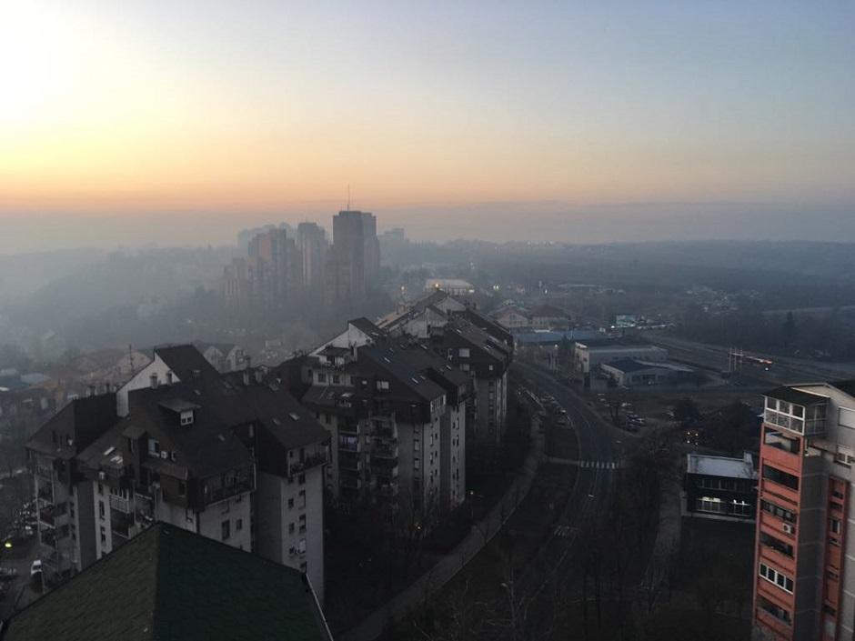 U 13 gradova Srbije zagađenje zraka danima veće od dopuštenog