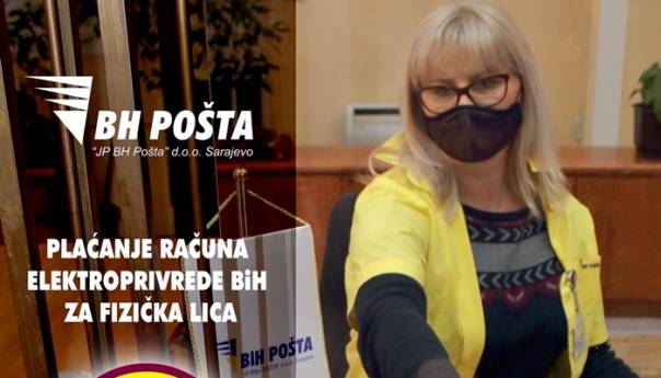 U 400 poslovnica BH Pošte plaćanje računa za struju bez provizije