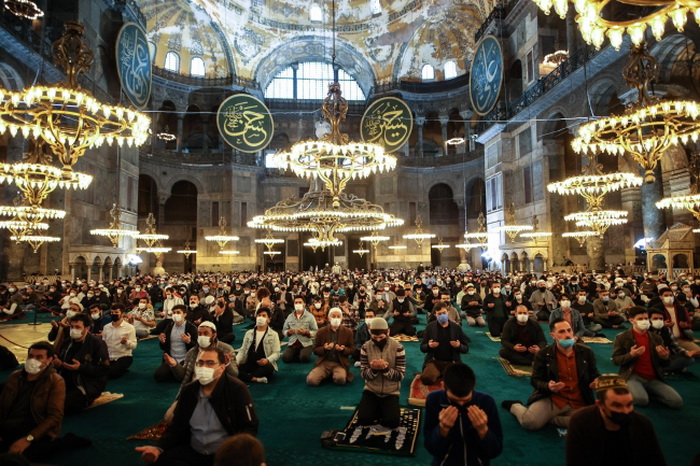 U Aja Sofiji klanjan prvi bajram-namaz nakon 87 godina