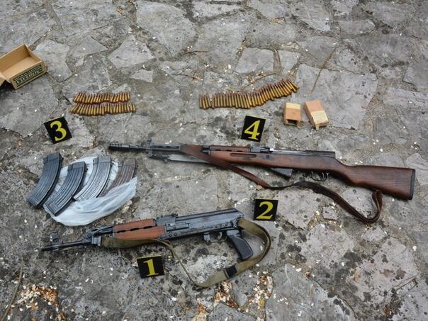 U akciji "Kalibar" pronađeni vatreno oružje i municija