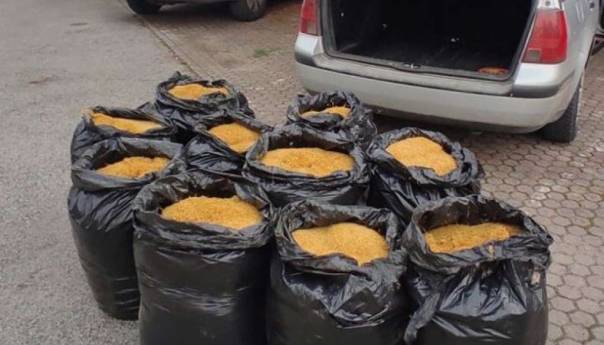 U akciji 'Lula' Granična policija BiH zaplijenila oko 200 kilograma duhana