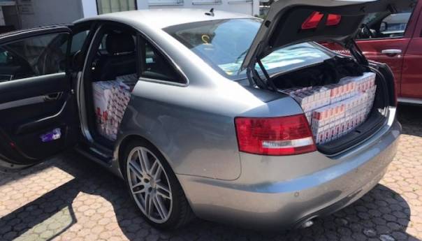 U akciji 'Lula' otkriveno 7.500 kutija cigareta vrijednih 37.000 maraka