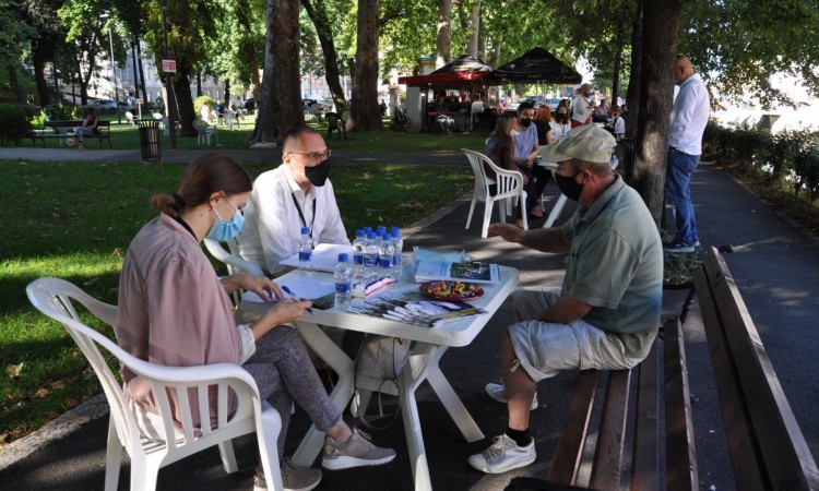 U At mejdanu održan prvi prijem stranaka na otvorenom