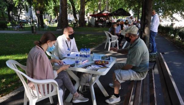 U At mejdanu održan prvi prijem stranaka na otvorenom