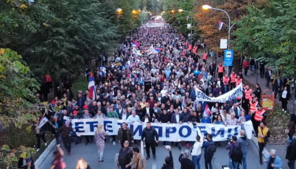 U Banjaluci počeo veliki protest opozicije