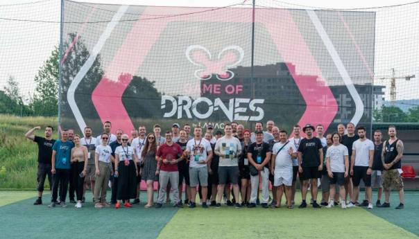 U Banjaluci zavšena prva internacionalna trka dronova u BiH