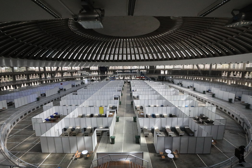 U beogradskoj Areni 350 pacijenata na kiseoniku