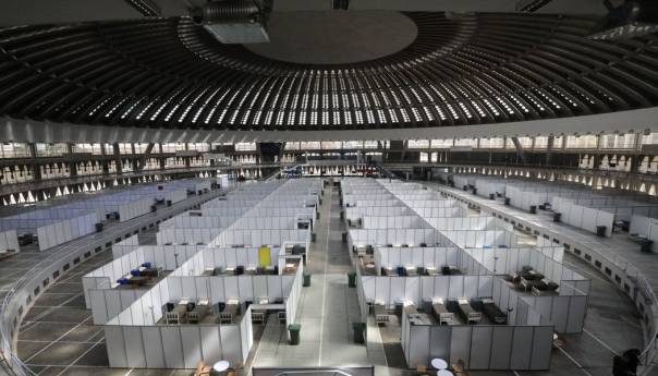 U beogradskoj Areni 350 pacijenata na kiseoniku