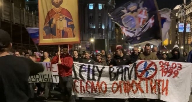 U Beogradu skup protiv NATO-a i podrška Rusiji