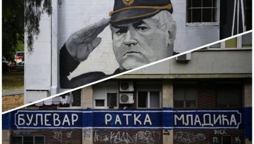 U Beogradu sve više murala podrške zločincu Mladiću