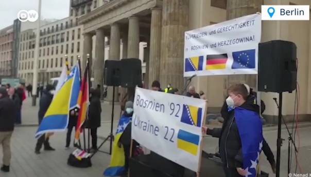 U Berlinu protesti za mir i pravednost u BiH