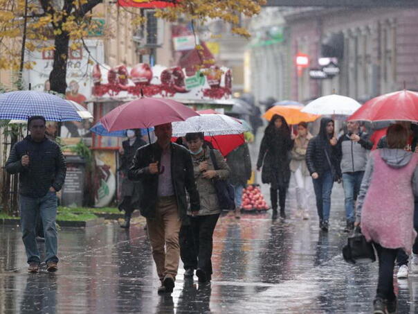 U BiH danas oblačno sa slabom kišom ili lokalnim pljuskovima