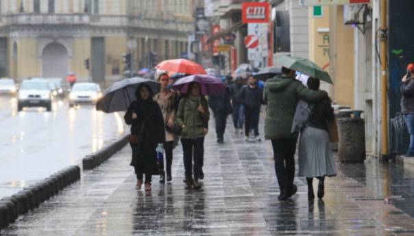 U BiH danas pretežno oblačno s kišom