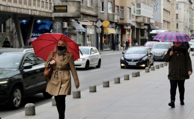 U BiH danas promjenljivo vrijeme, narednih dana oblačno s kišom