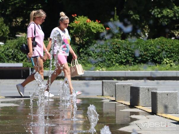 U BiH danas sunčano i vruće, temperature i do 33 stepena