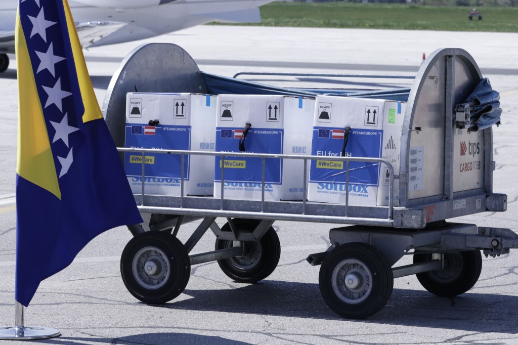 U BiH do sada stiglo 2.782.160 doza vakcina