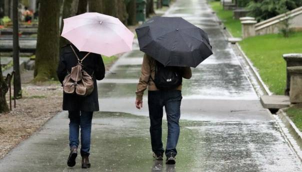 U BiH nestabilno vrijeme, pljuskovi i grmljavina