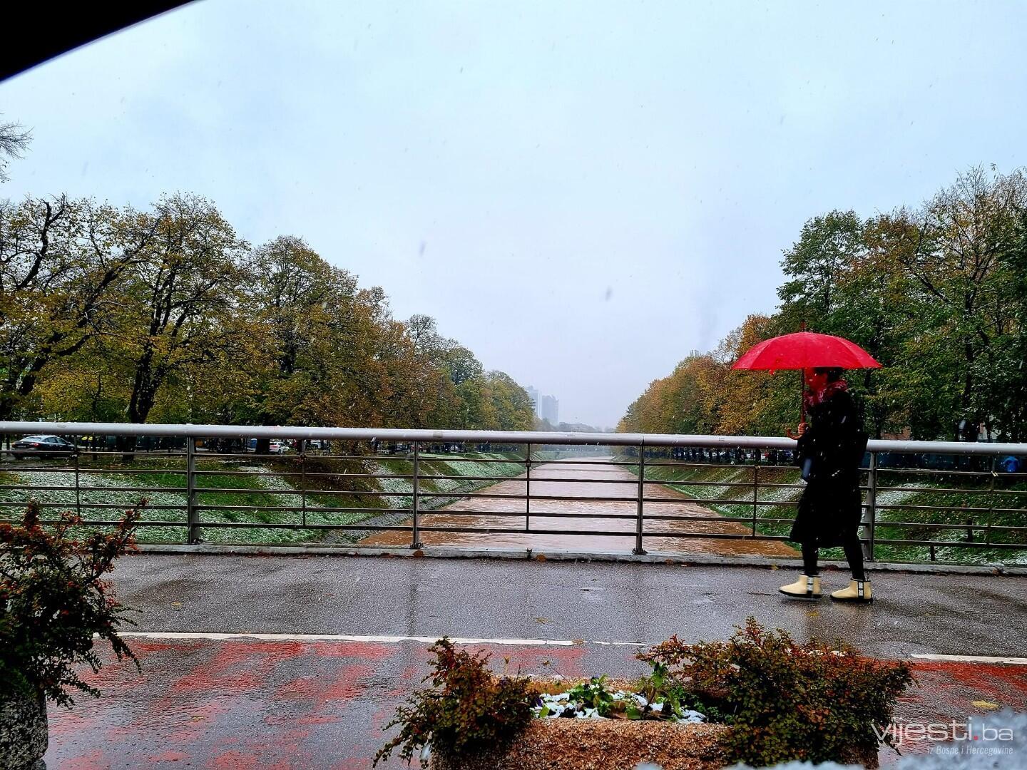 U BiH oblačno, poslijepodne kiša u većini zemlje