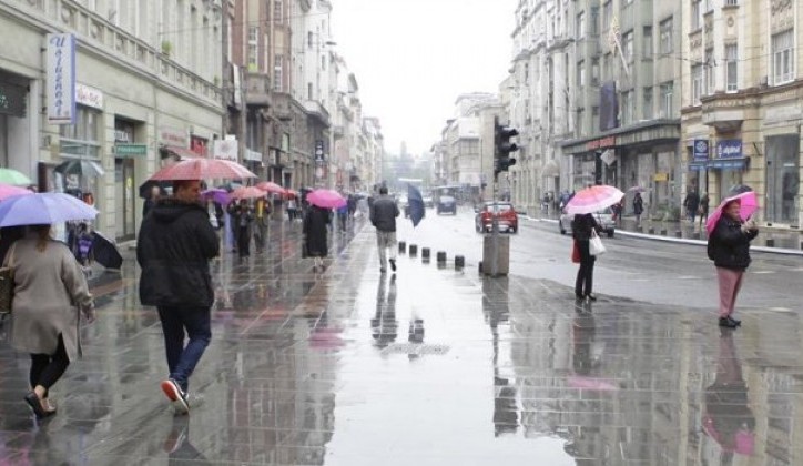 U BiH oblačno sa kišom i pljuskovima