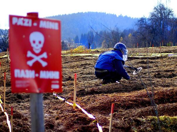 U BiH od mina stradale 1782 osobe, 625 smrtno