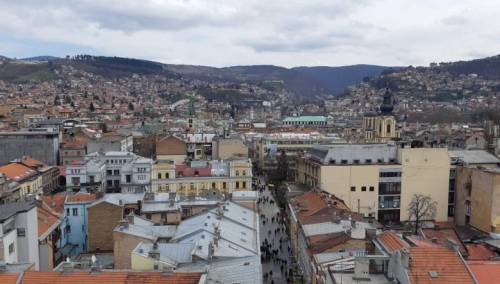 U BiH pretežno oblačno, temperature od 4 do 10, na jugu do 14 stepeni