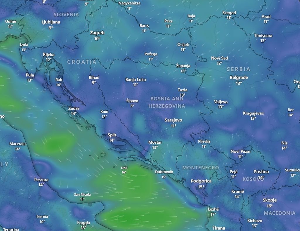 Stiže osjetno zahlađenje u BiH
