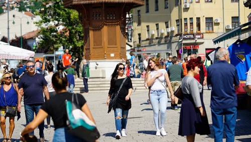 U BiH sunčanije prijepodne, u drugoj polovini dana lokalni pljuskovi