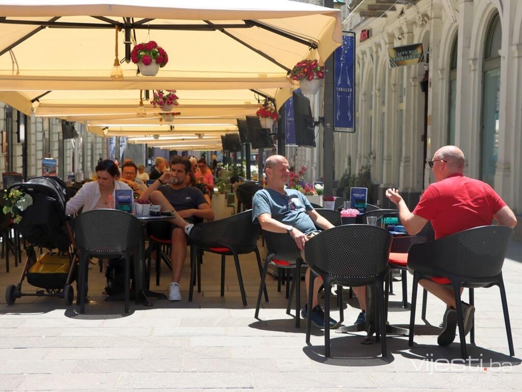 U BiH sunčano vrijeme, sutra najviša dnevna do 37 stepeni