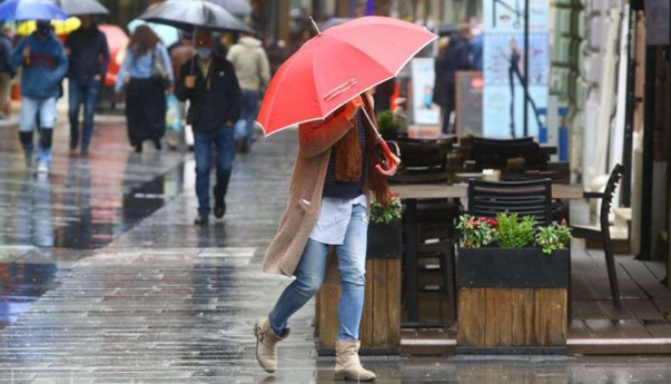 U BiH sutra oblačno s kišom, pljuskovima i grmljavinom