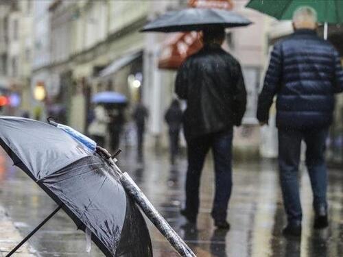 U BiH sutra pretežno oblačno vrijeme sa kišom i lokalnim pljuskovima