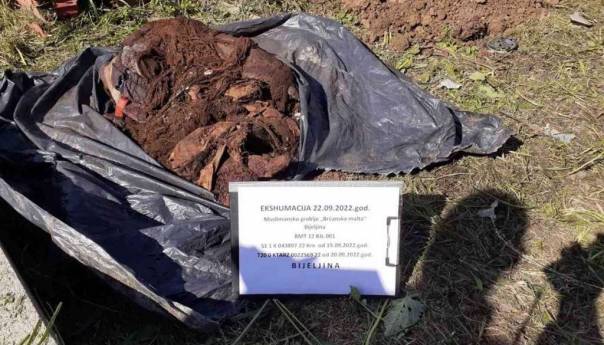 U Bijeljini ekshumirani posmrtni ostaci najmanje jedne žrtve proteklog rata