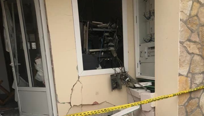 U Blagaju raznesen bankomat