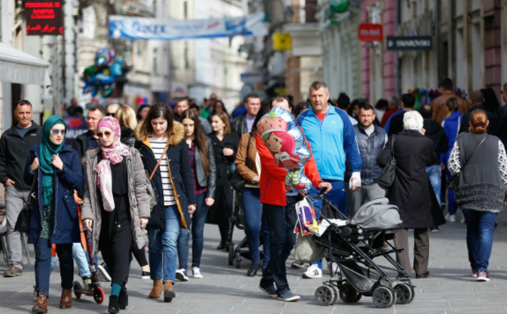 U Bosni i Hercegovini u prošloj godini negativan prirodni priraštaj, minus 14.354