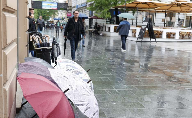 U Bosni sutra kiša, grmljavina i pljuskovi, u Hercegovini sunčano