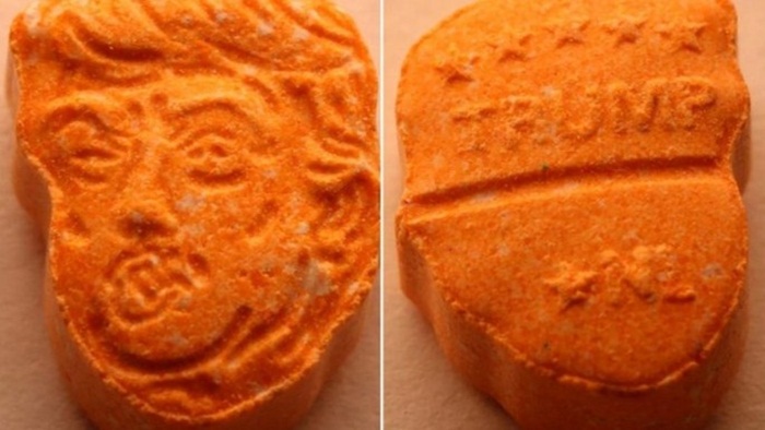 U Britaniji se pojavio opasni ecstasy s likom Trumpa